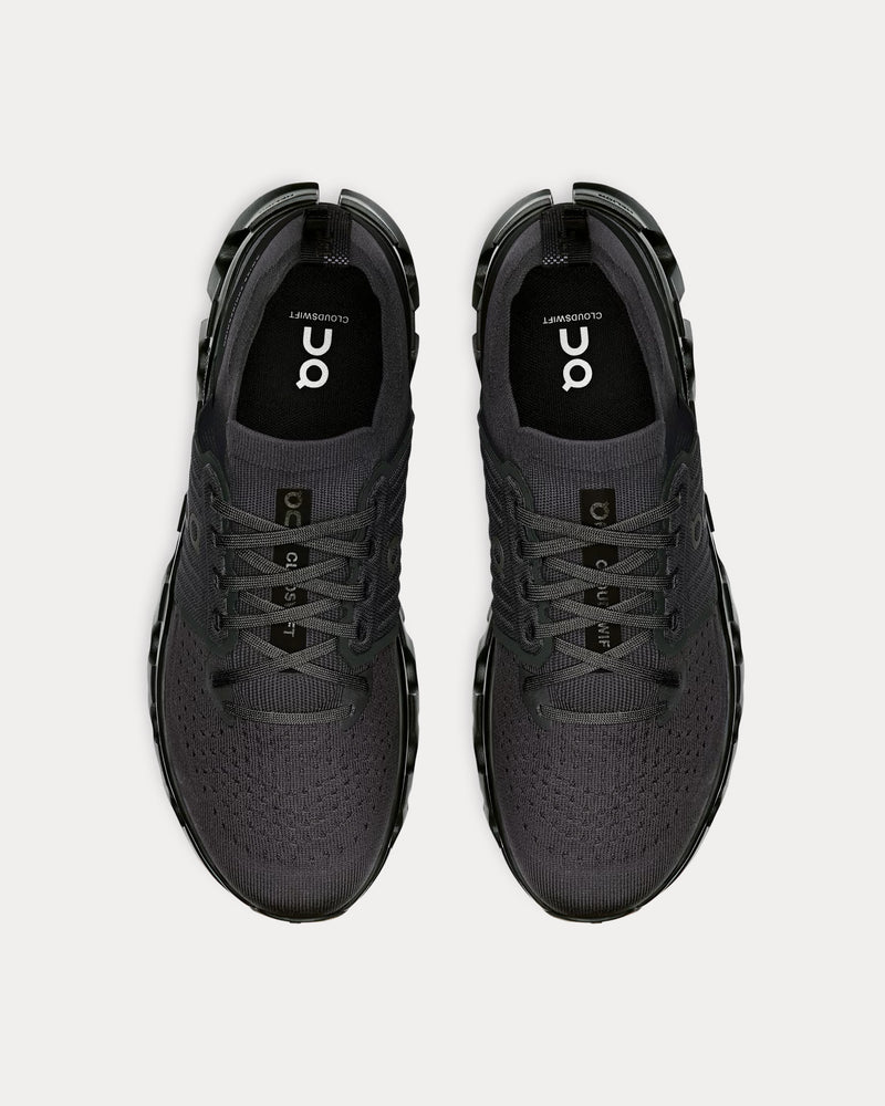 On Running Cloudswift 4 Black / Eclipse Running Shoes - 2