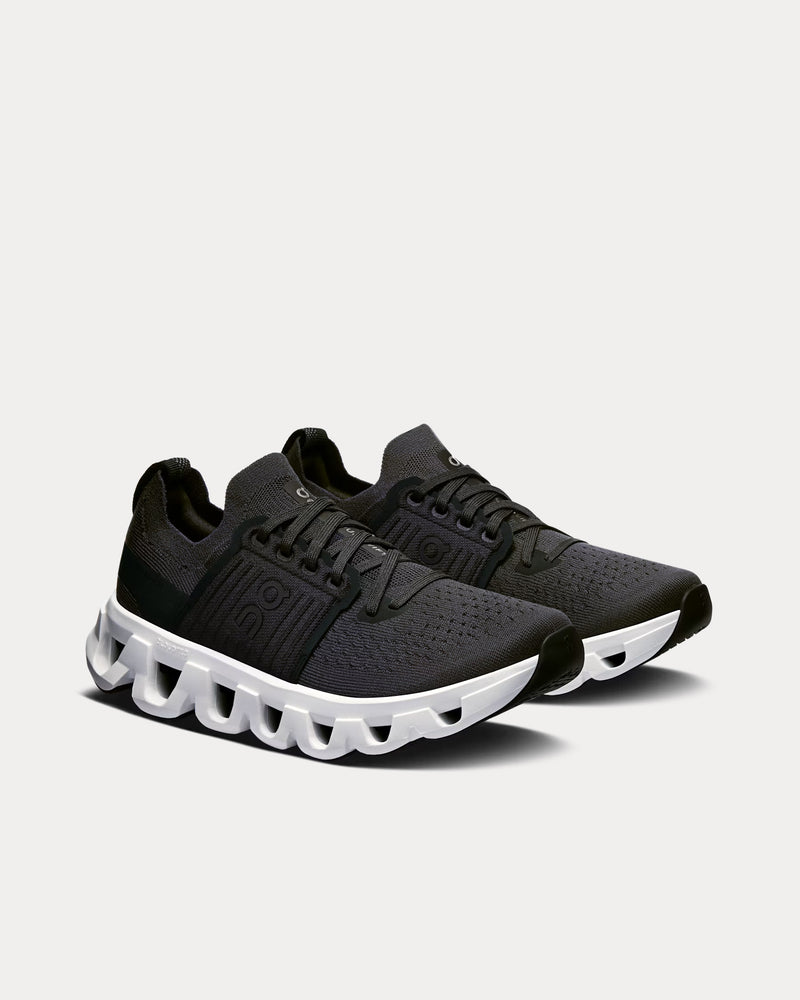 On Running Cloudswift 4 Black / White Running Shoes - 3