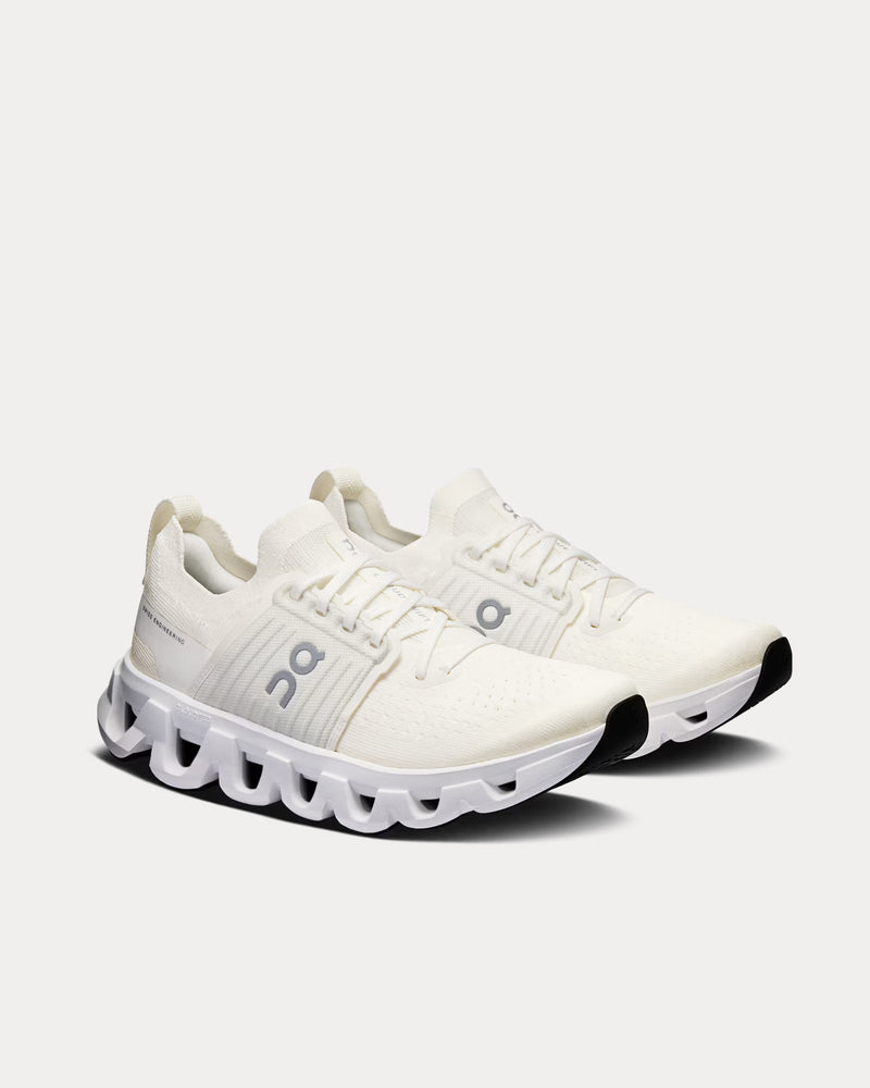 On Running Cloudswift 4 White / White Running Shoes - 3