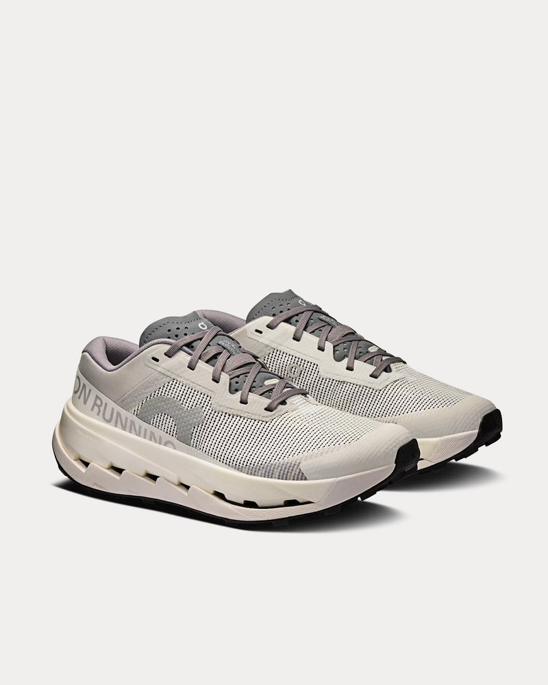 On Running Cloudultra 3 Rock / White Running Shoes - 3