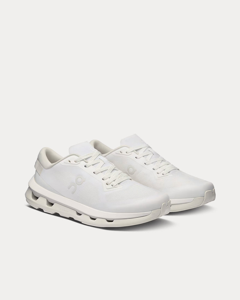 On Running Cloudzone White / White Running Shoes - 3