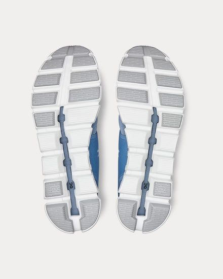 On Running Cloud 5 Chambray / White Running Shoes - 4