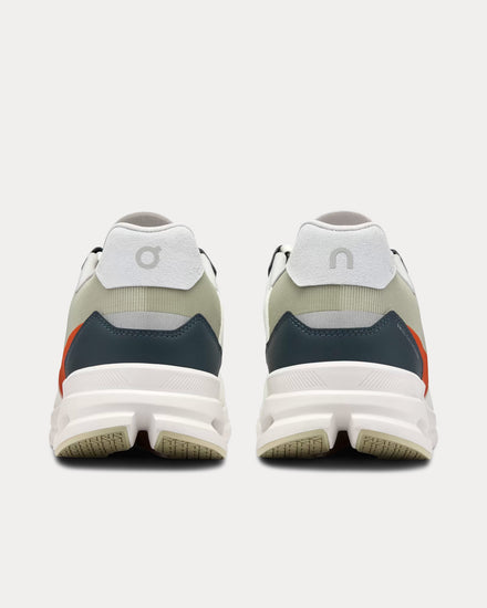On Running Cloudrift Undyed-White / Flame Running Shoes - 3