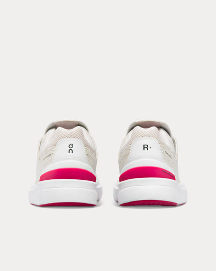 On Running THE ROGER Clubhouse Sand / Cerise Low Top Sneakers - 3