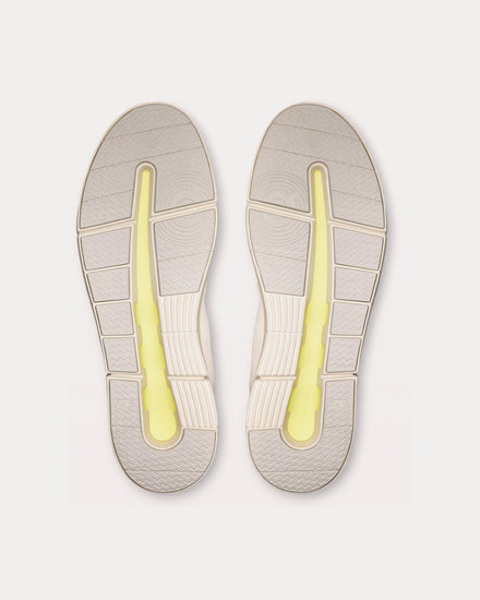 On Running The Roger Advantage Ivory / Evergreen Low Top Sneakers - 3