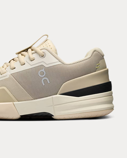 On Running The Roger Pro Sand / Ivory Low Top Sneakers - 5
