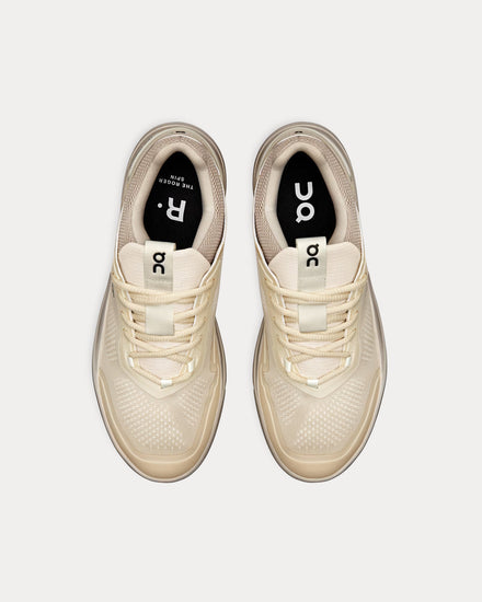 On Running The Roger Spin Sand / Ivory Low Top Sneakers - 2