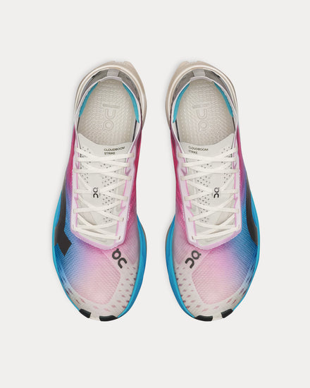 On Running Cloudboom Strike White / Horizon Running Shoes - 2