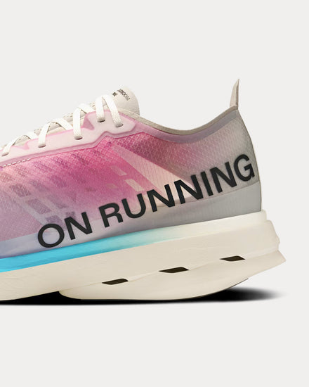 On Running Cloudboom Strike White / Horizon Running Shoes - 5