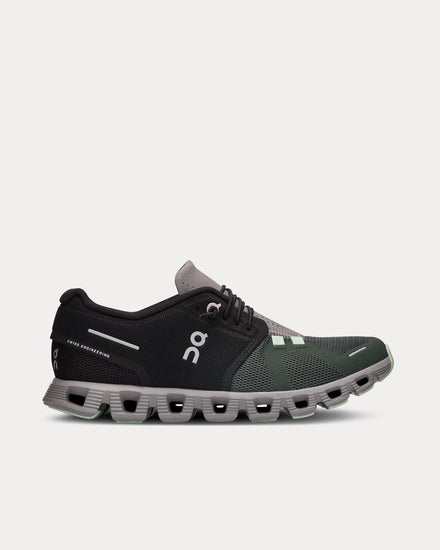 On Running Cloud 5 Black / Lead Running Shoes - 1