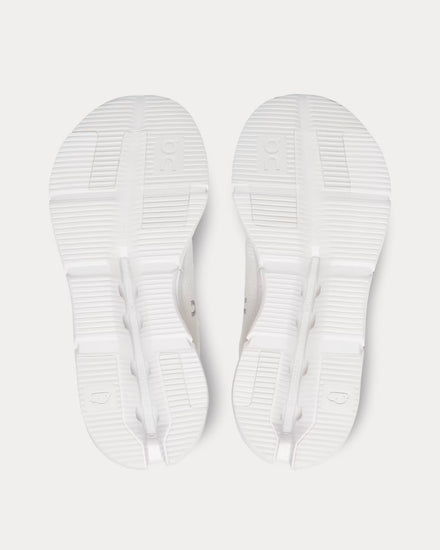 On Running Cloudnova Undyed-White / White Running Shoes - 4