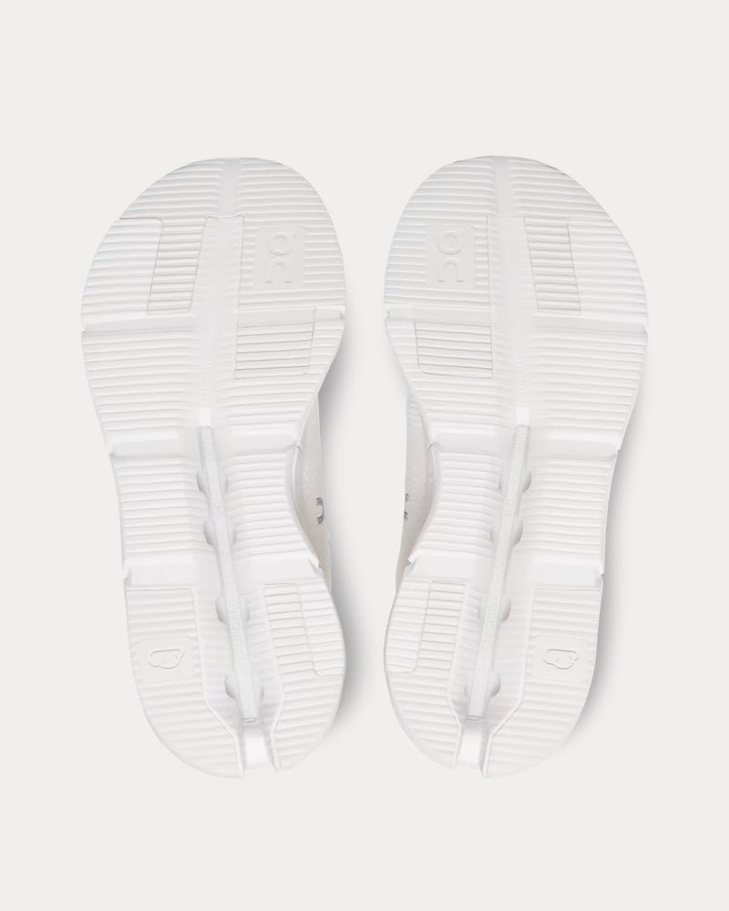 On Running Cloudnova Undyed-White / White Running Shoes - 4