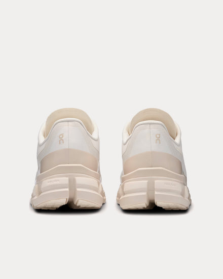 On Running x Ikon Cloudflow 4 White / Moon Running Shoes - 3