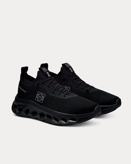 On Running x Loewe Women's Cloudtilt All Black Low Top Sneakers