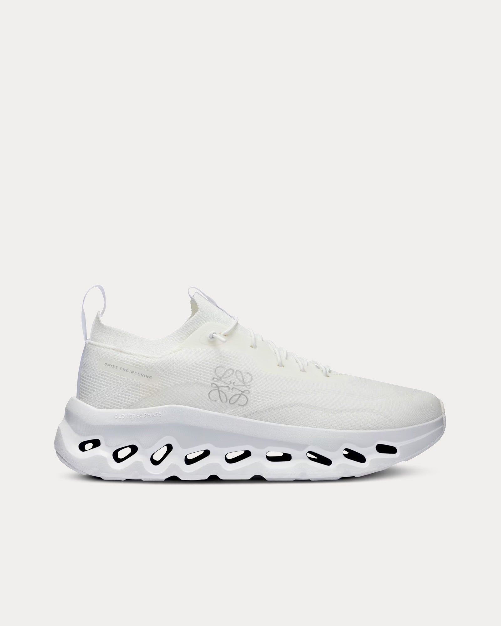 On Running x Loewe Women's Cloudtilt All White Low Top Sneakers