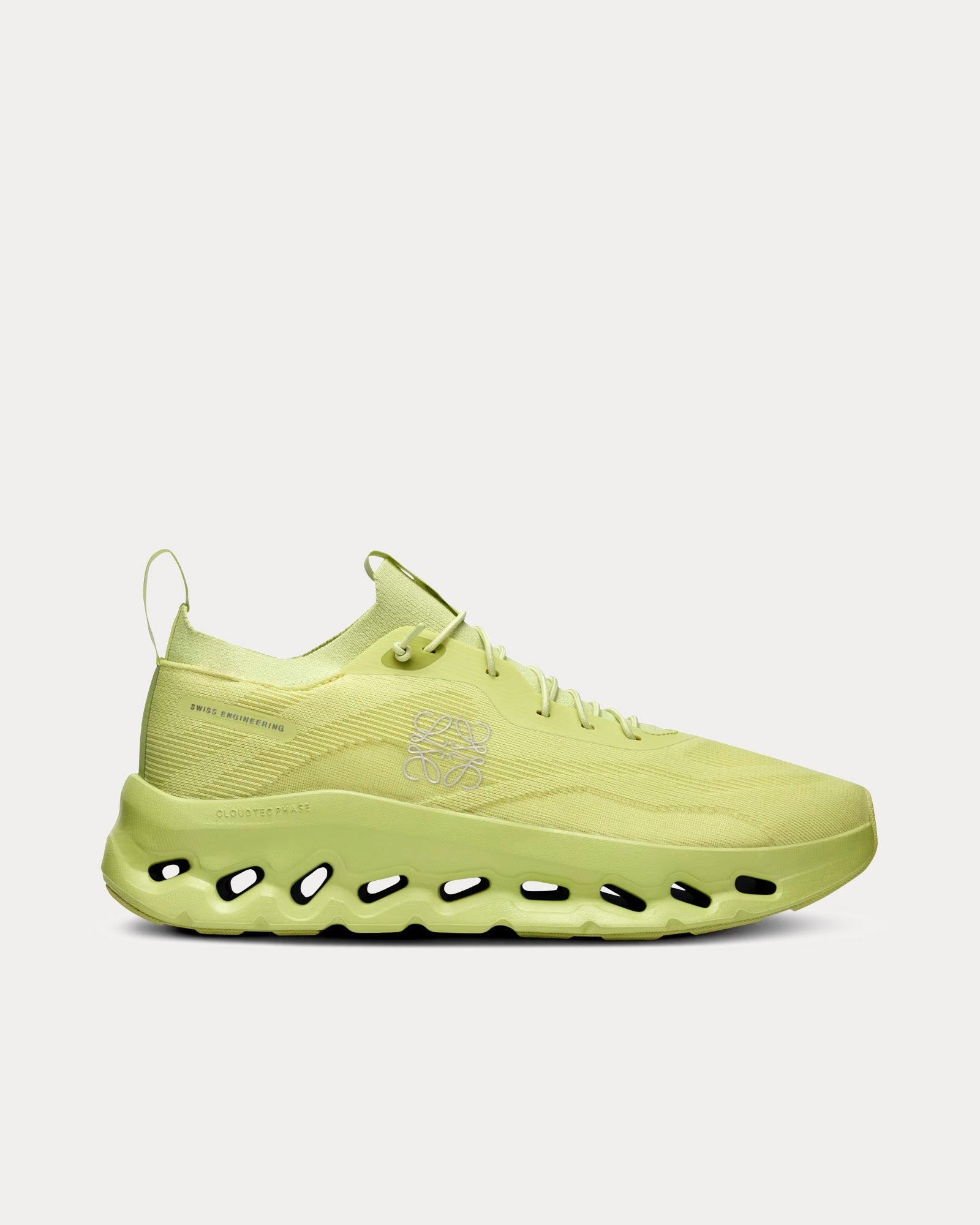 On Running x Loewe Men's Cloudtilt Lime Green Low Top Sneakers