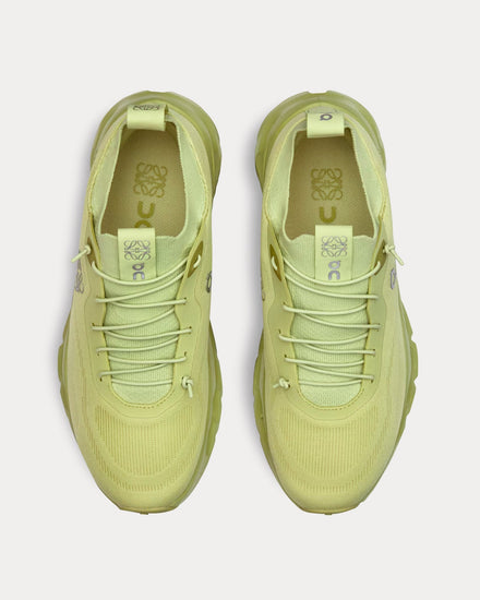 関税送料込み★コラボ【LOEWE x On】 Lime Green スニーカー On Running x Loewe Women's Cloudtilt Lime Green Low Top