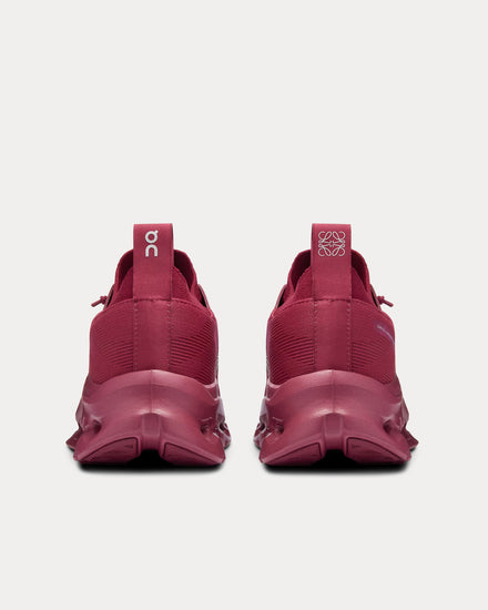 On Running x Loewe Cloudtilt Beet Red Low Top Sneakers - 3