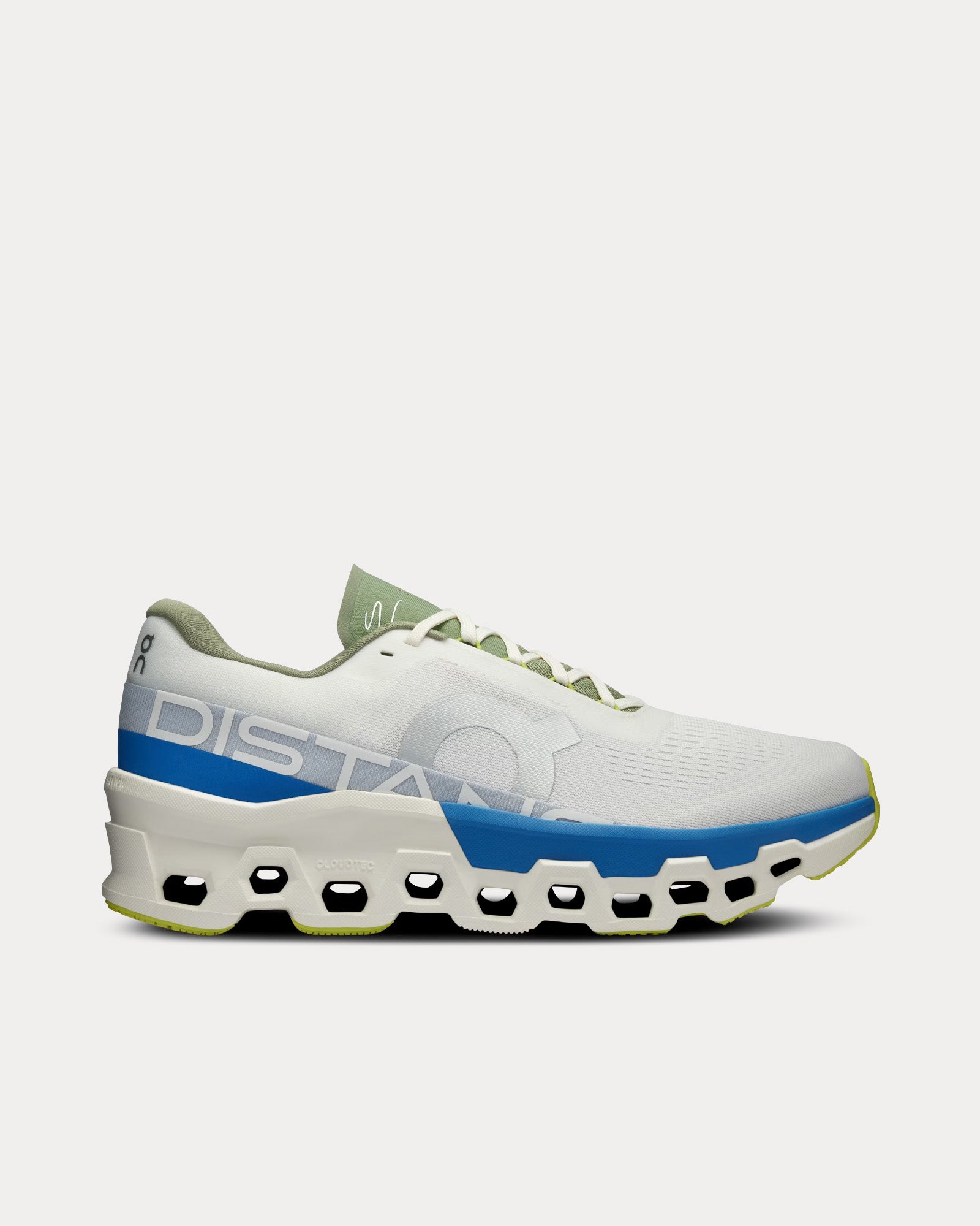 Distance Running Store On Running x Distance Men's Cloudmonster 2 White / Lapis Running Shoes