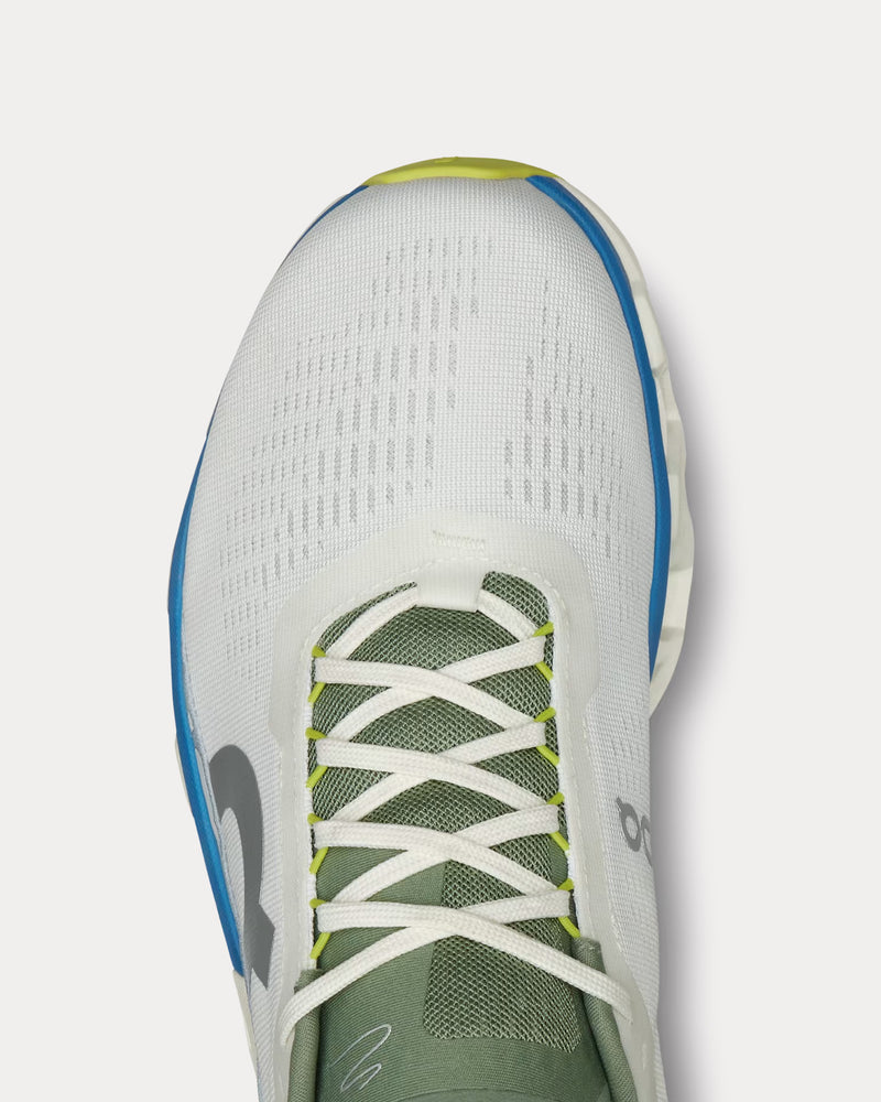 On Running x Distance Men's Cloudmonster 2 White / Lapis Running Shoes