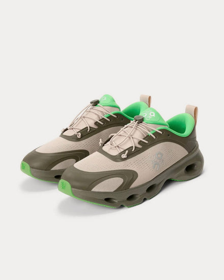 On Running x Loewe Cloudsolo Khaki / Green Low Top Sneakers - 2