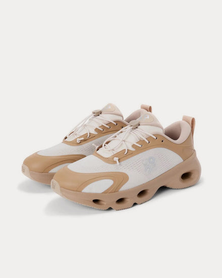 On Running x Loewe Cloudsolo Tan / White Low Top Sneakers - 2