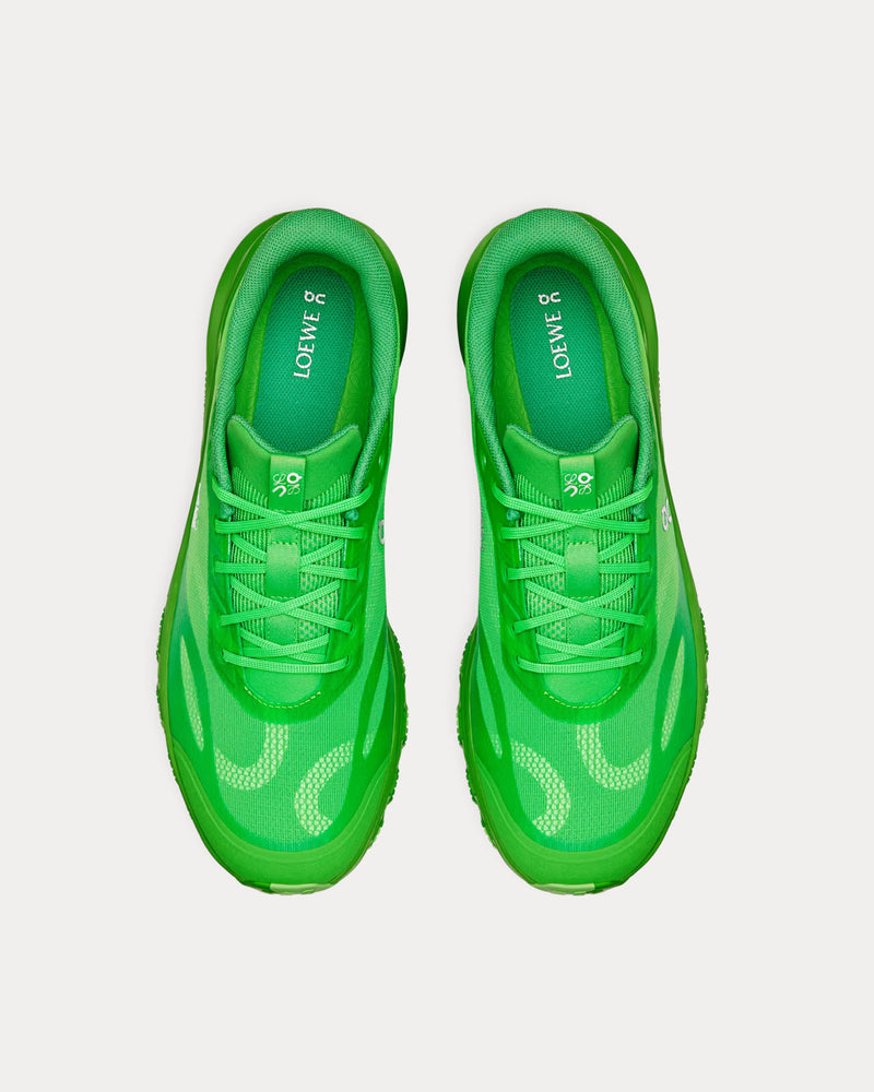 On Running x Loewe Cloudventure 2.0 Grass Green Running Shoes - 2