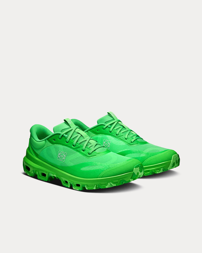 On Running x Loewe Cloudventure 2.0 Grass Green Running Shoes - 3