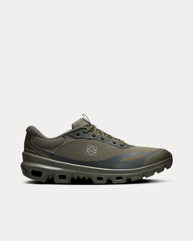 On Running x Loewe Cloudventure 2.0 Khaki Green Running Shoes