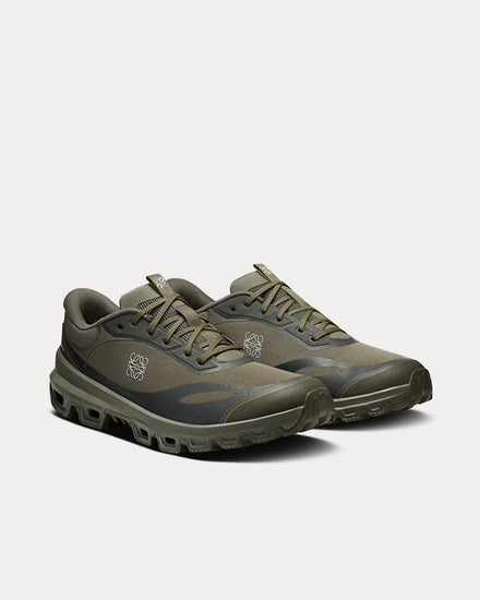 On Running x Loewe Cloudventure 2.0 Khaki Green Running Shoes - 3