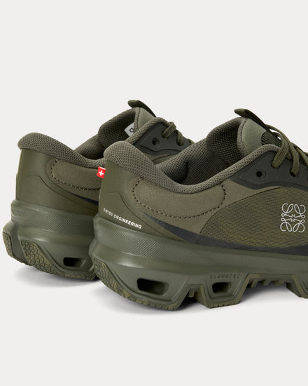 On Running x Loewe Cloudventure 2.0 Khaki Green Running Shoes - 5