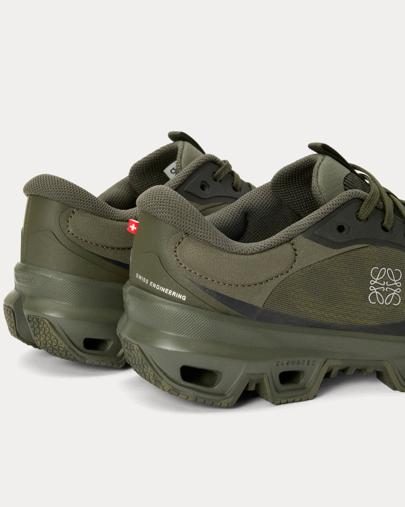 On Running x Loewe Cloudventure 2.0 Khaki Green Running Shoes - 5