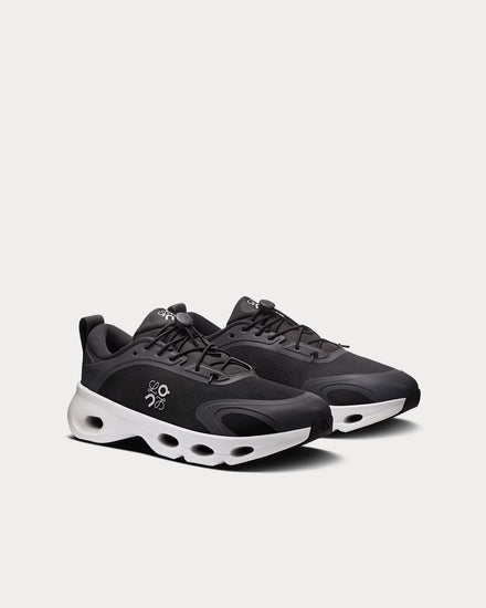 On Running x Loewe Cloudsolo Black / White Low Top Sneakers - 3