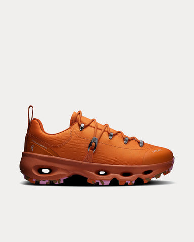 On Running x Loewe Cloudsolo Hiker Fox Red Low Top Sneakers