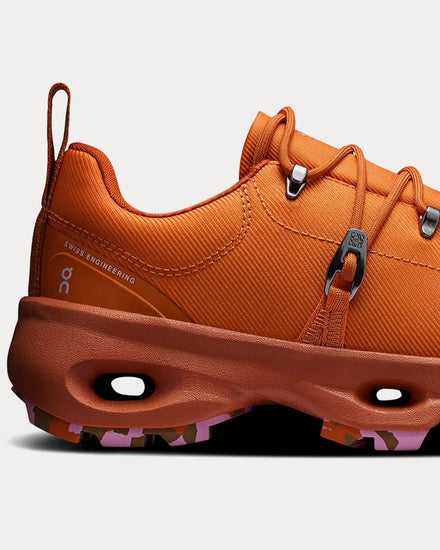 On Running x Loewe Cloudsolo Hiker Fox Red Low Top Sneakers - 2