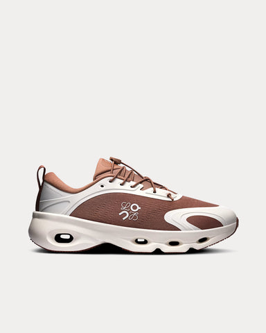 On Running x Loewe Cloudsolo Taupe / Eggshell Low Top Sneakers