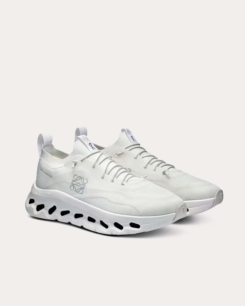On Running x Loewe Cloudtilt All White Running Shoes - 3