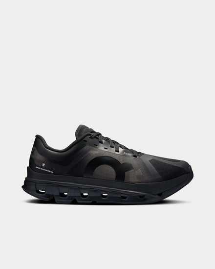On x Slam Jam Cloudflow 5 Gull / Black Running Shoes - 1