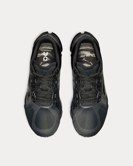 On x Slam Jam Cloudflow 5 Gull / Black Running Shoes - 2
