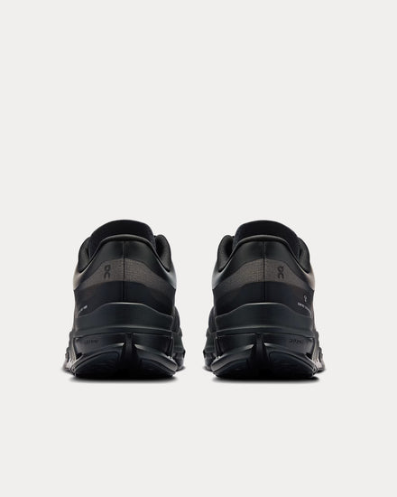 On x Slam Jam Cloudflow 5 Gull / Black Running Shoes - 4