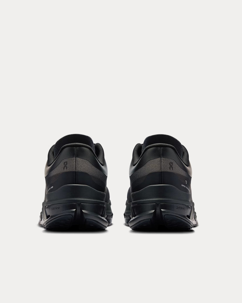 On x Slam Jam Cloudflow 5 Gull / Black Running Shoes - 4