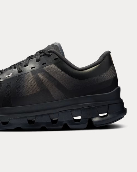 On x Slam Jam Cloudflow 5 Gull / Black Running Shoes - 5