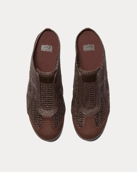 Onitsuka Tiger Mexico 66 Sabot Dark Brown / Dark Brown Mules - 2