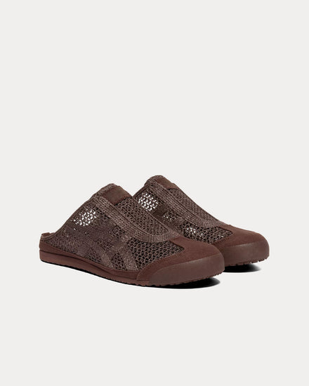 Onitsuka Tiger Mexico 66 Sabot Dark Brown / Dark Brown Mules - 4
