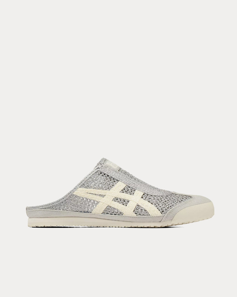 Onitsuka Tiger Unisex Mexico 66 Sabot Pure Silver / Cream Mules
