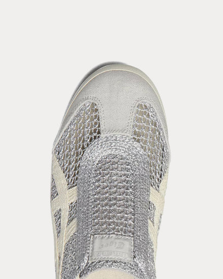 Onitsuka Tiger Mexico 66 Sabot Pure Silver / Cream Mules - 6