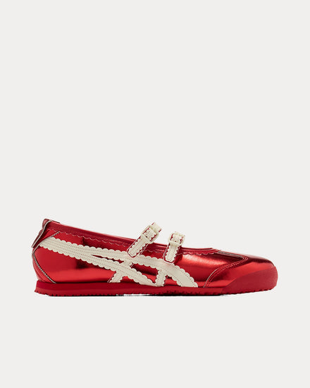 Onitsuka Tiger Mexico 66 TGRS Classic Red / Cream Mary-Jane Sneakers - 1