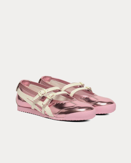 Onitsuka Tiger Mexico 66 TGRS Crystal Pink / Cream Mary-Jane Sneakers - 3