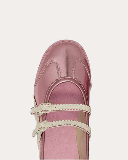 Onitsuka Tiger Mexico 66 TGRS Crystal Pink / Cream Mary-Jane Sneakers - 6