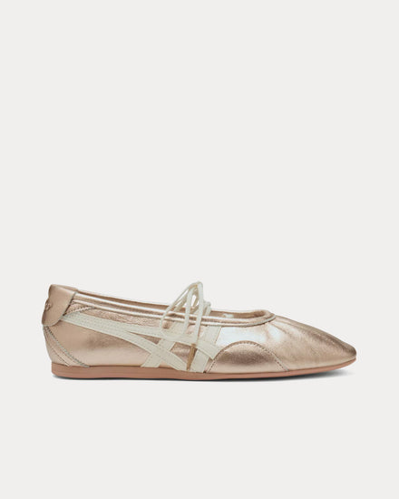 Onitsuka Tiger Gymnarina Rose Gold / Cream Ballerina Sneakers - 1